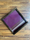 Wooden Tray (Medium) – Magenta & Plum Purple