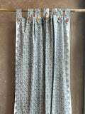 Floral Curtain - Grey Butti