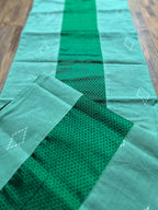 Table Mat & Table Runner Set - Light Green & Green Khun
