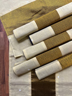 Table Mat & Table Runner Set - Cream & Yellow Khun