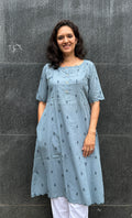 Woman's Casual Kurti - Grey
