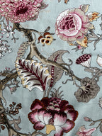 Floral Double Bedsheet - Teal