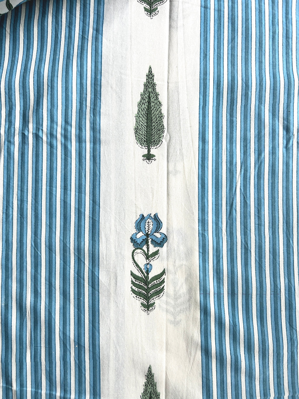 Baagh Superking Bedsheet - Blue
