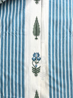 Baagh Superking Bedsheet - Blue