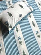 Baagh Superking Bedsheet - Blue