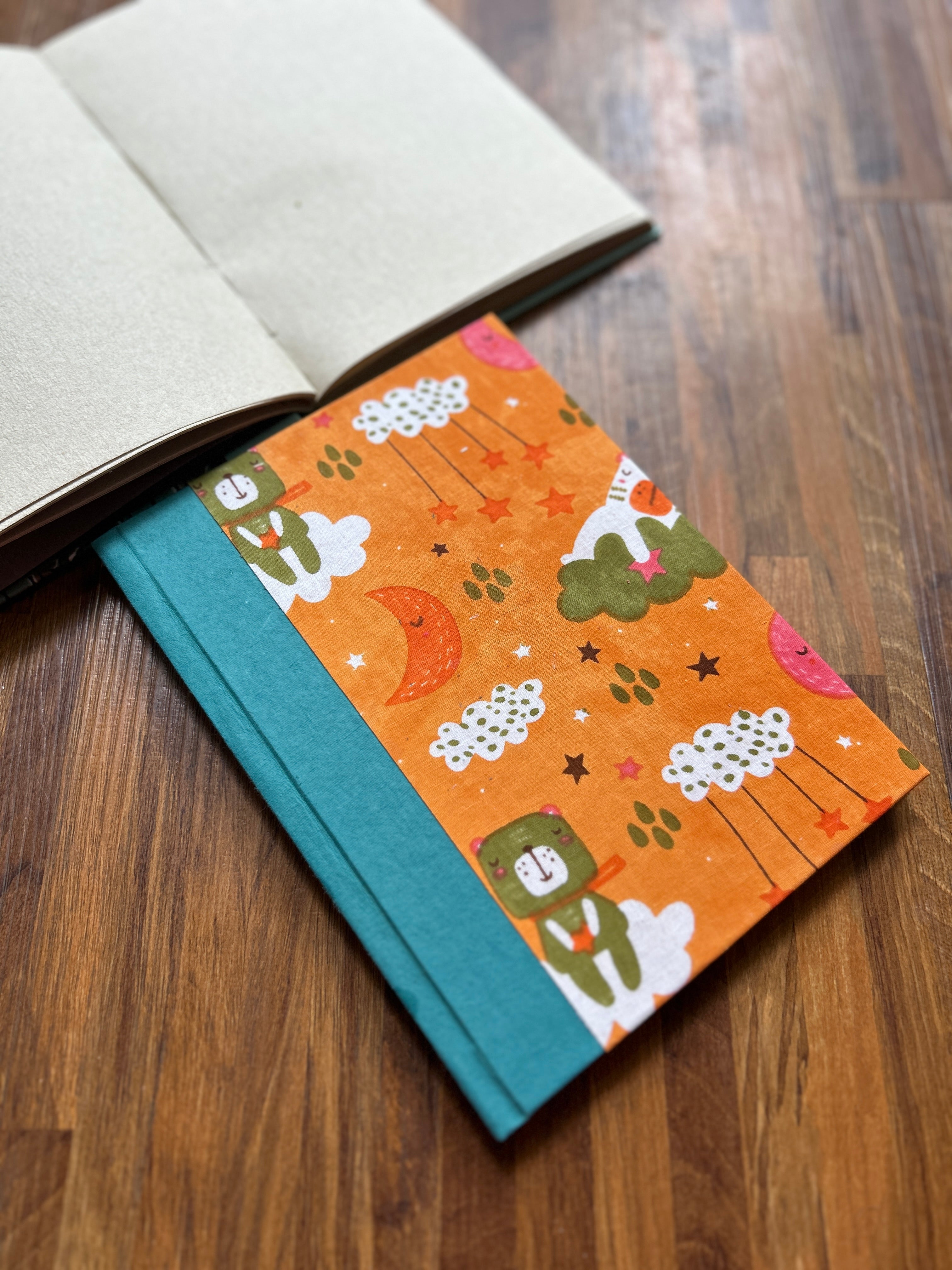 Fabric Diary - Orange