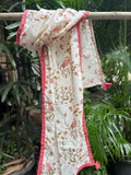 Cotton Stole - Peach