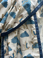 Cotton Stole - Blue