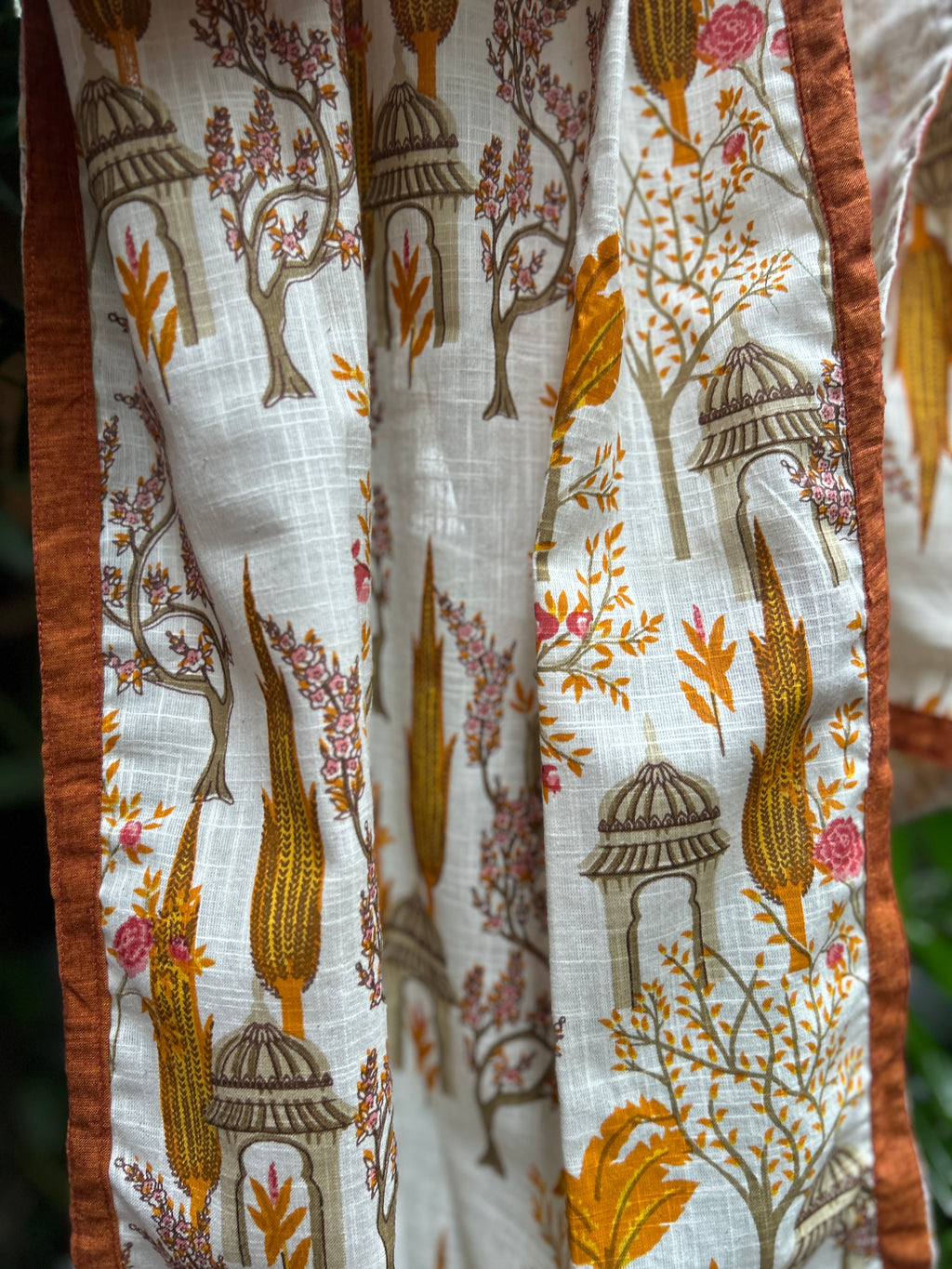 Cotton Stole - Orange
