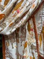 Cotton Stole - Orange