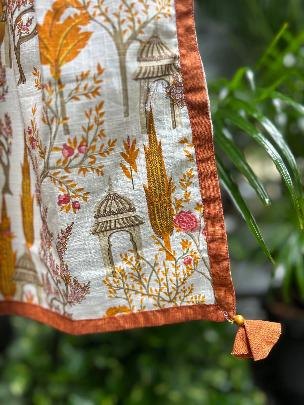 Cotton Stole - Orange