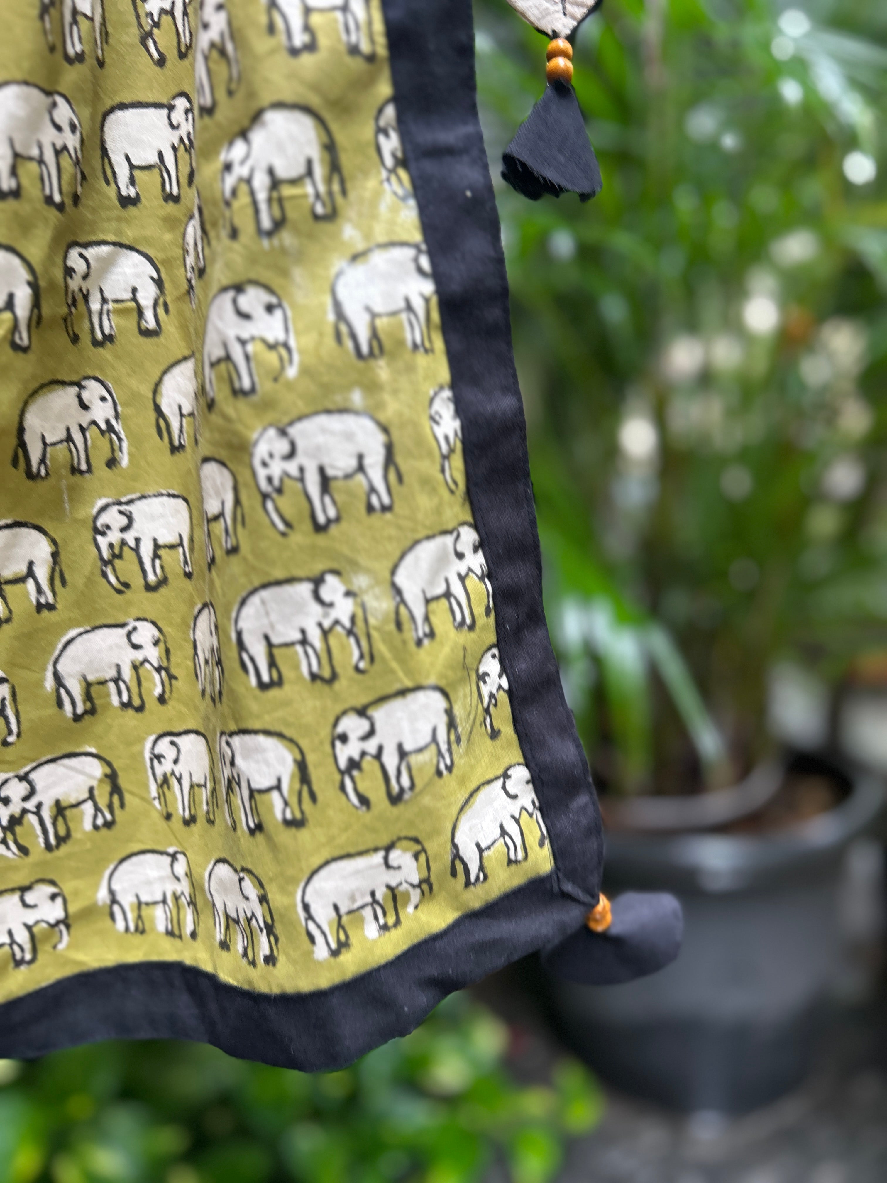 Cotton Stole - Black