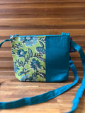 Cotton Bag - Small - Blue & Green