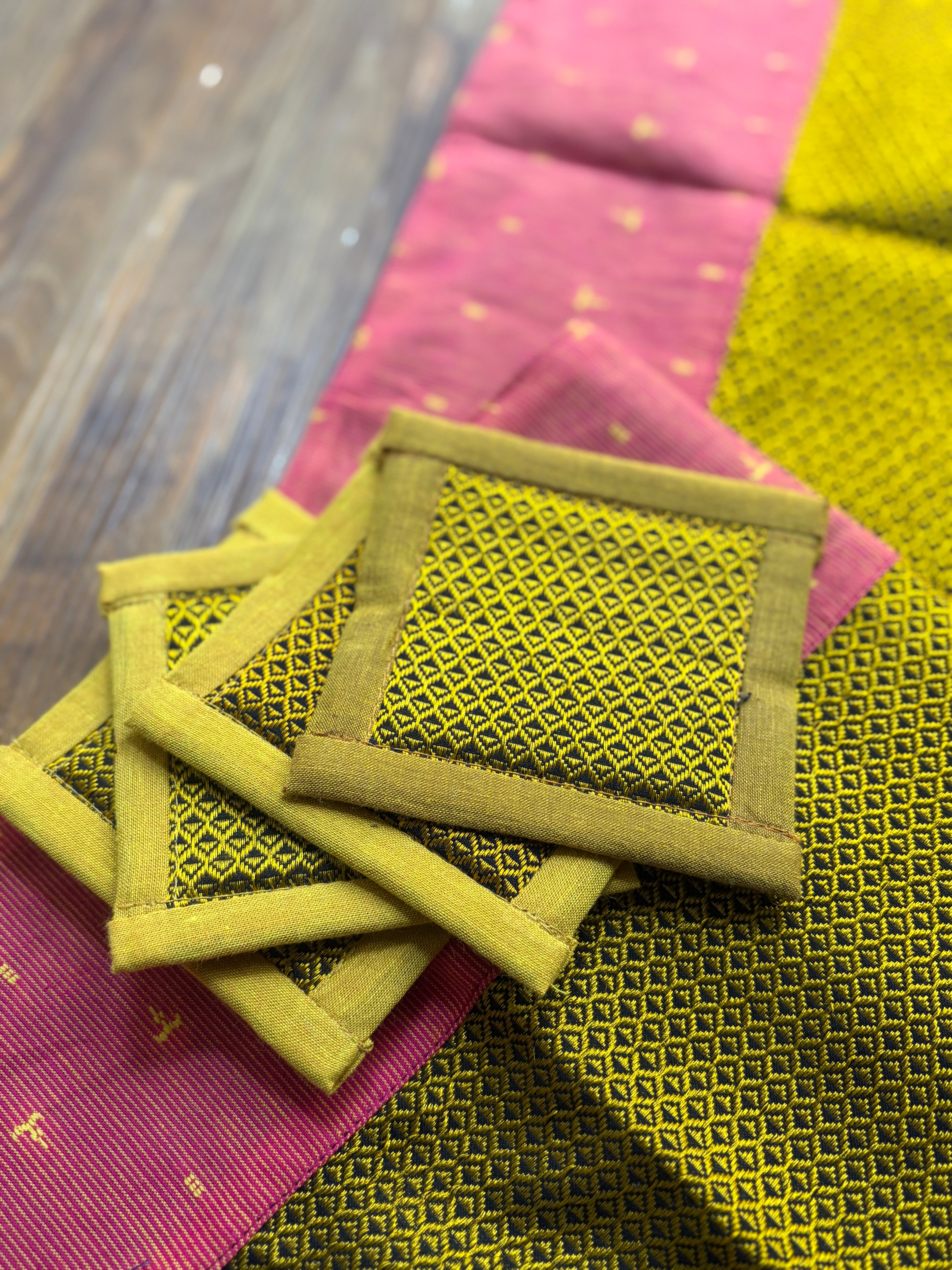 Table Runner & Tea Coaster Set