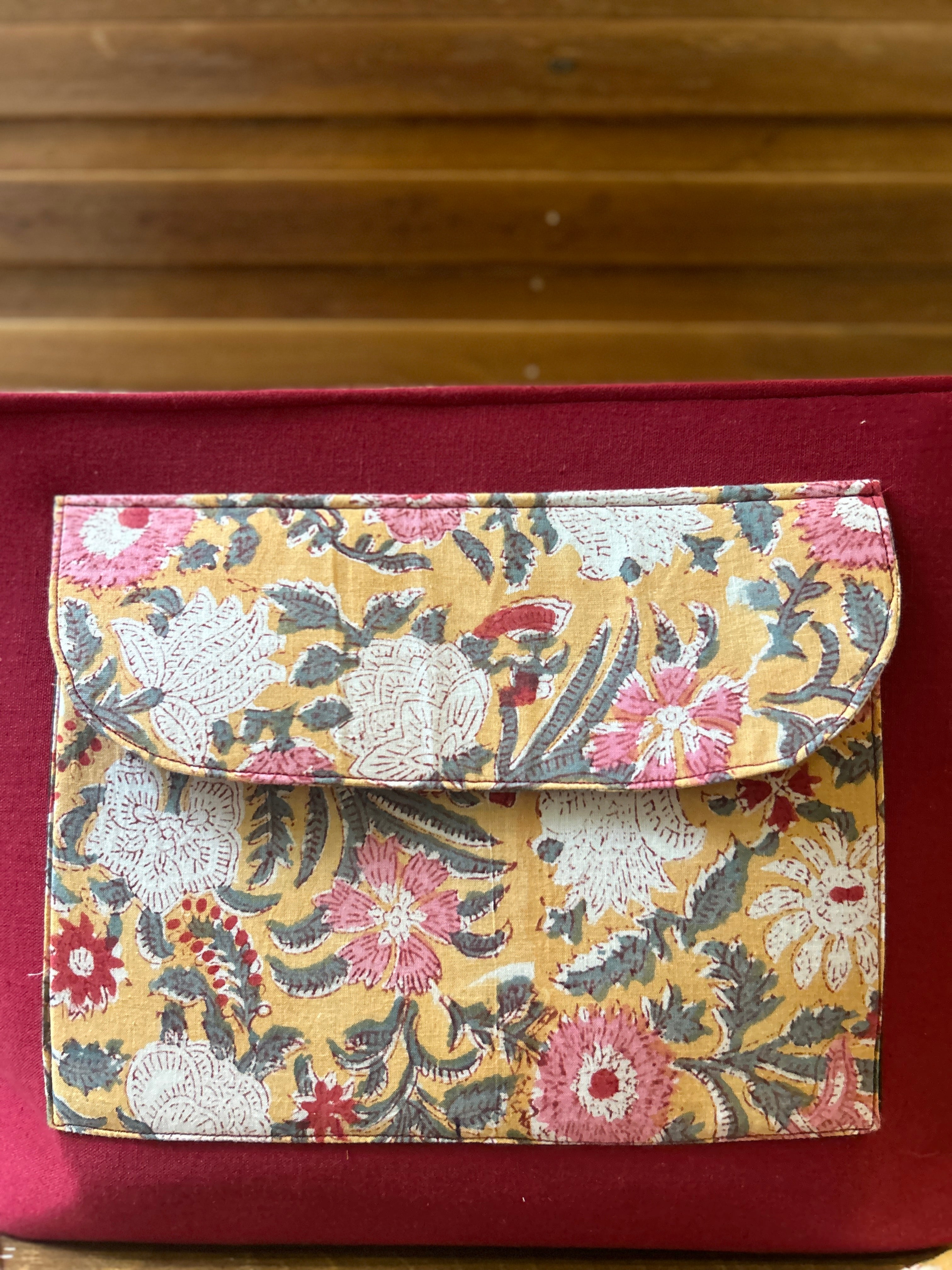 Cotton Rectangle Bag - Red