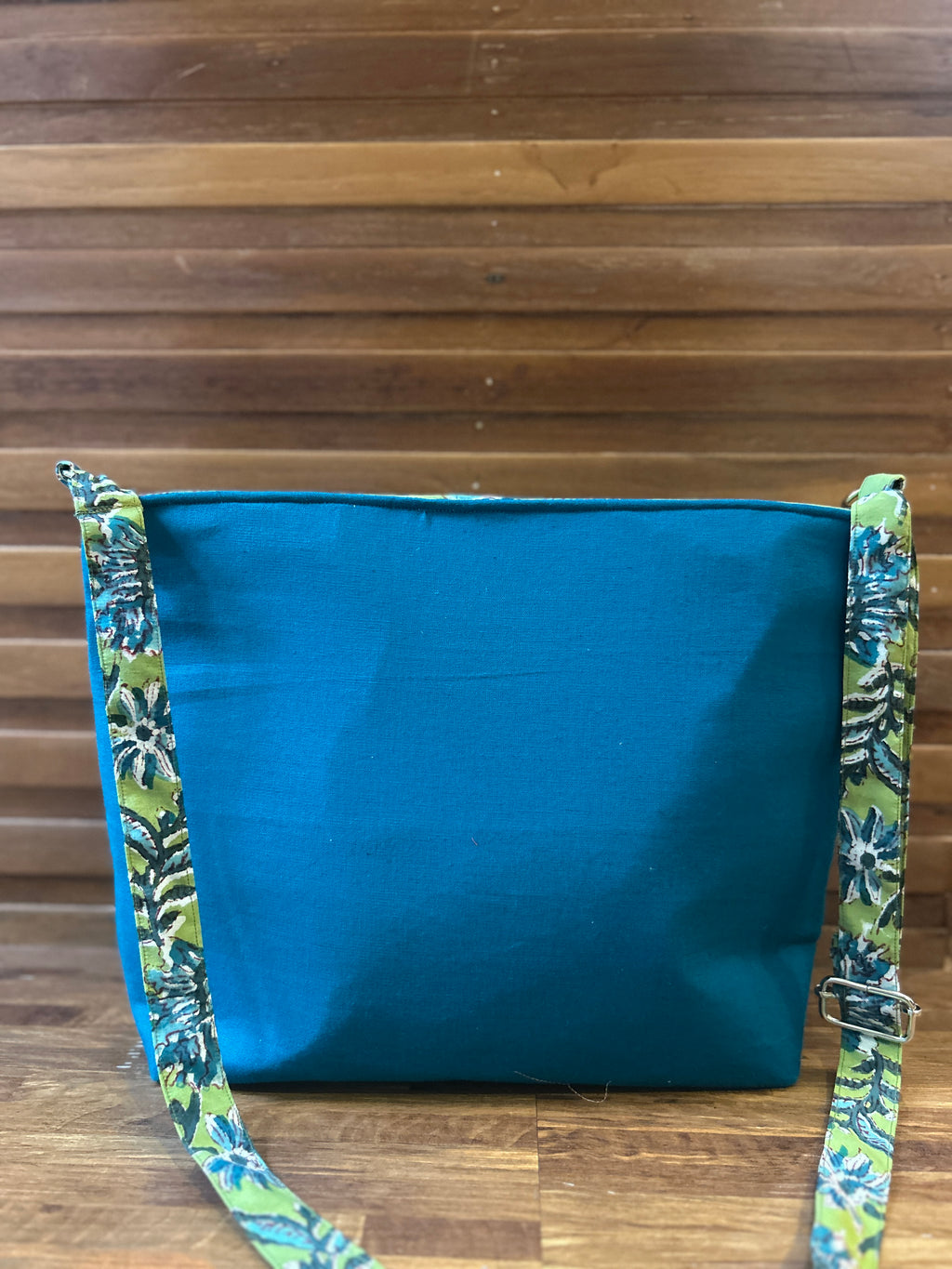 Cotton Rectangle Bag - Green