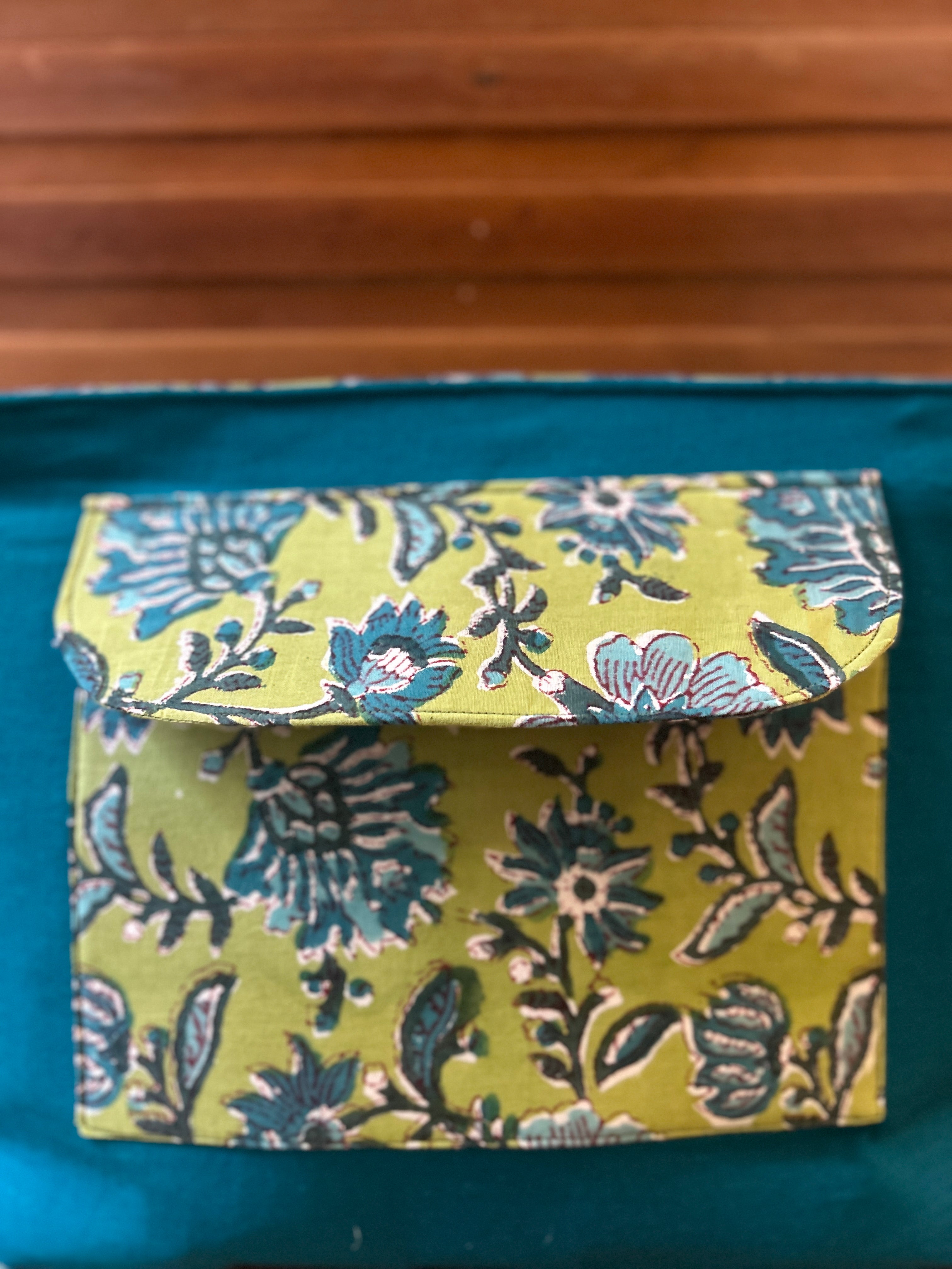 Cotton Rectangle Bag - Green