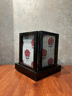Table Lamp - Small - Grey Floral