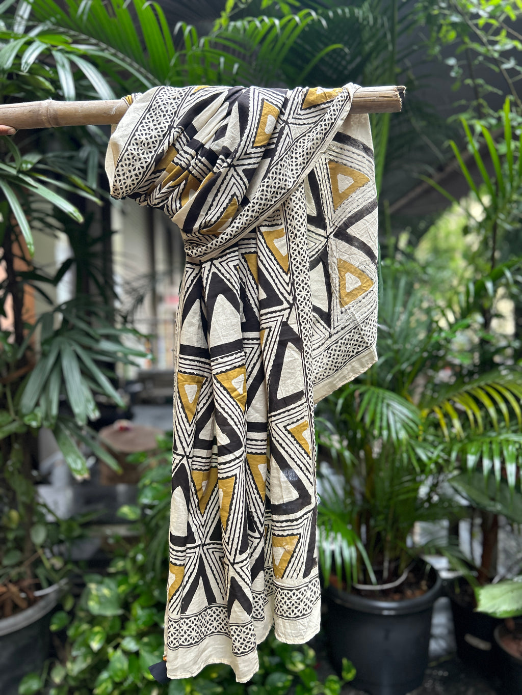 Block Printed Cotton Stole