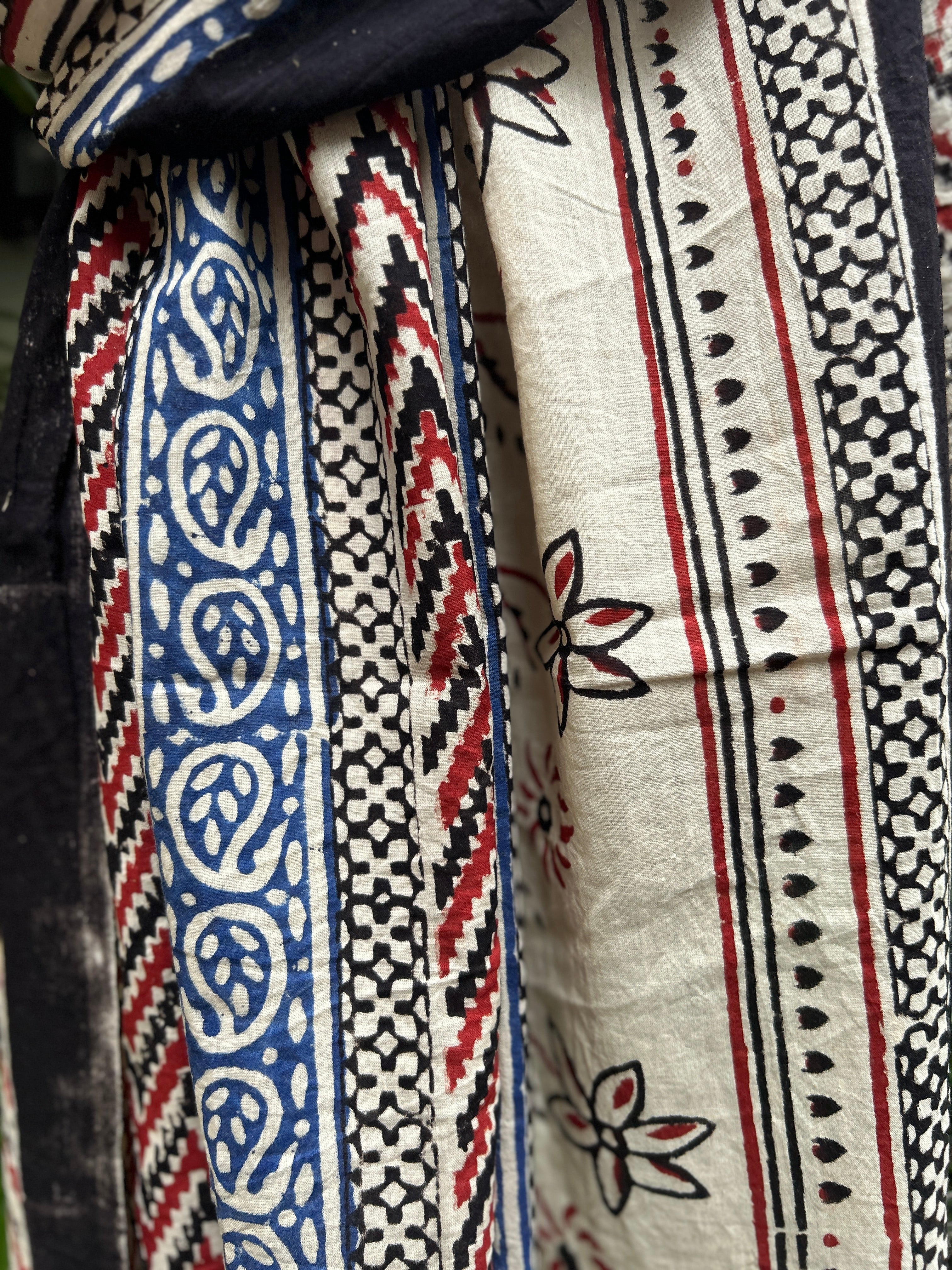 Block Printed Cotton Stole
