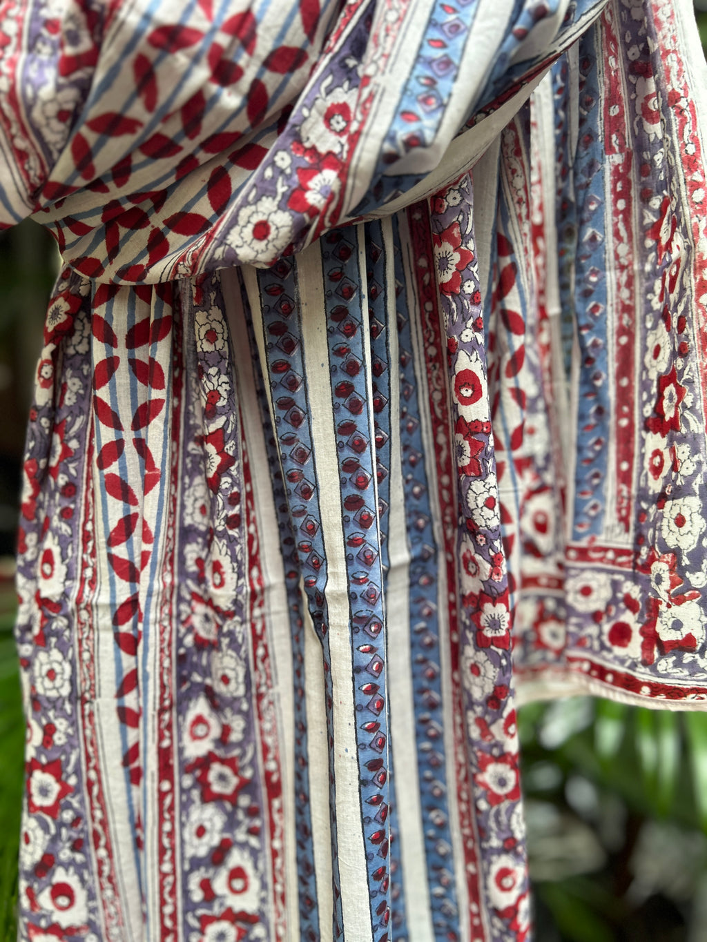 lock Printed Cotton Stole