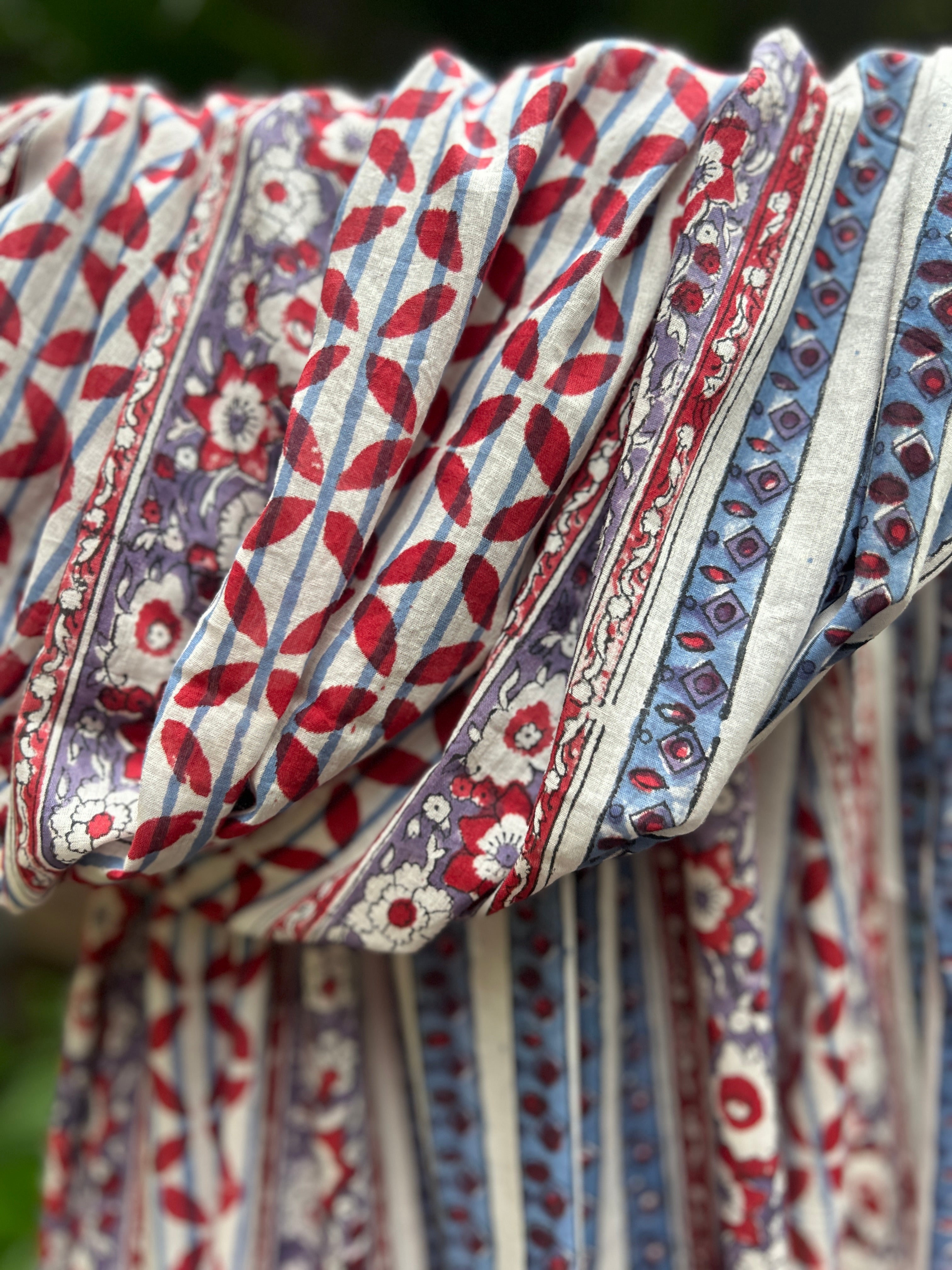 lock Printed Cotton Stole