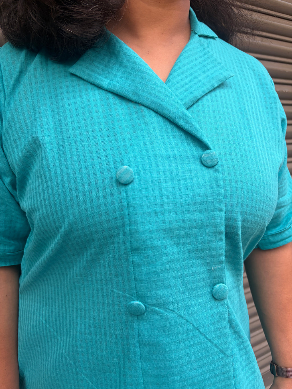 Woman's Casual Dress - Blue