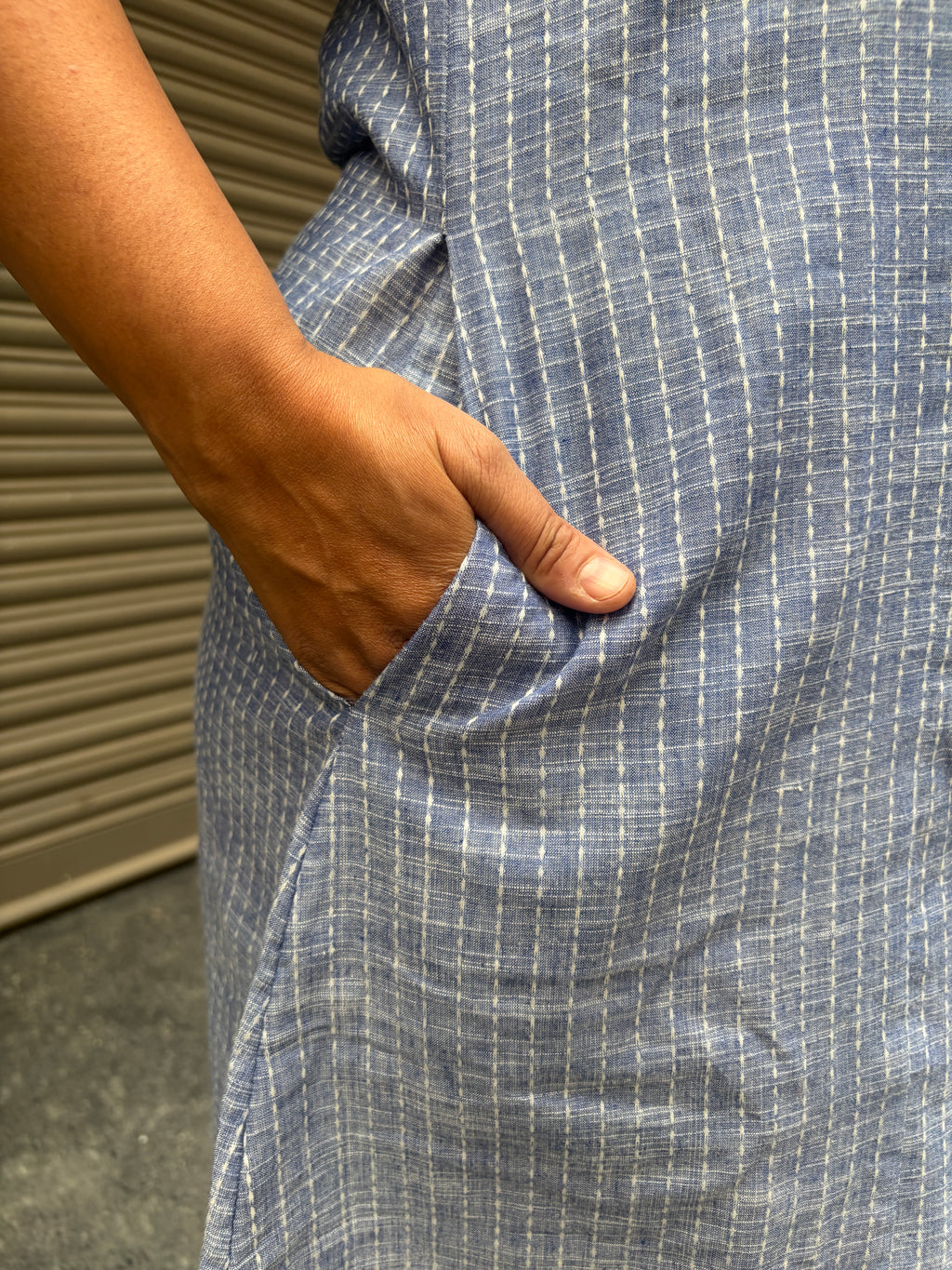 Woman's Casual Dress - Sky Blue