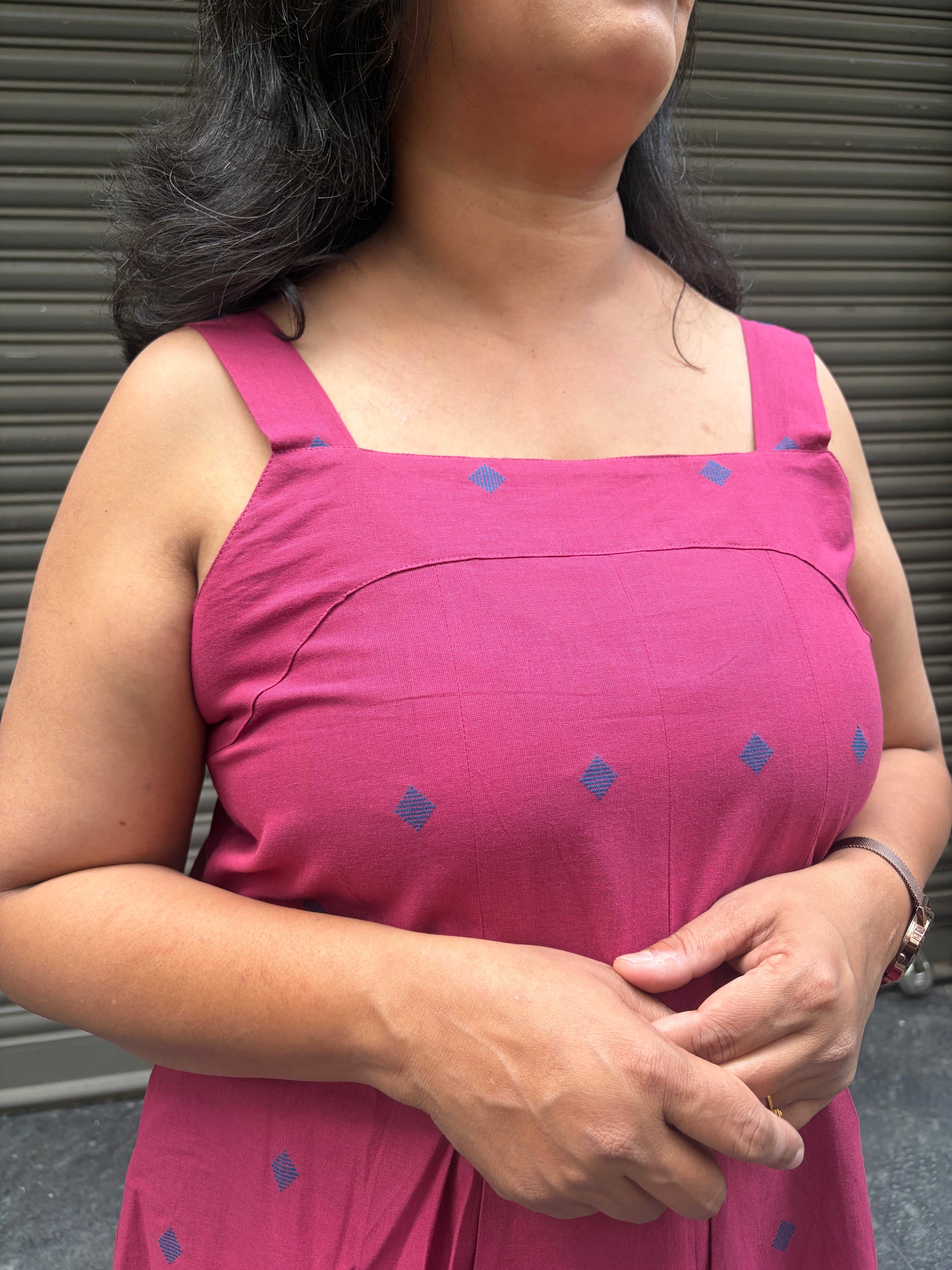 Woman's Casual Dress - Pink