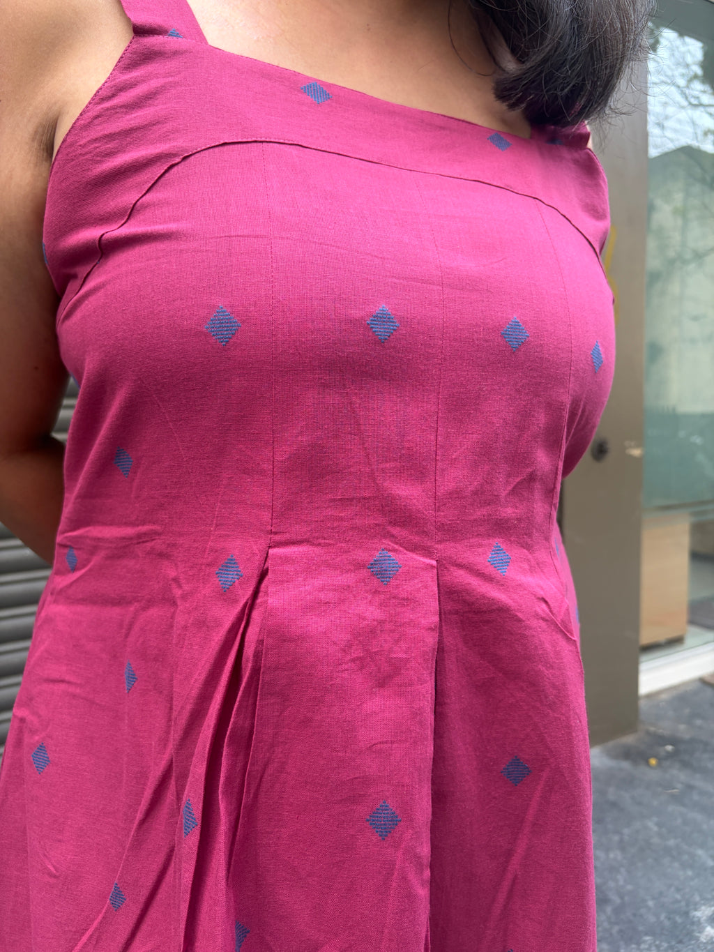 Woman's Casual Dress - Pink