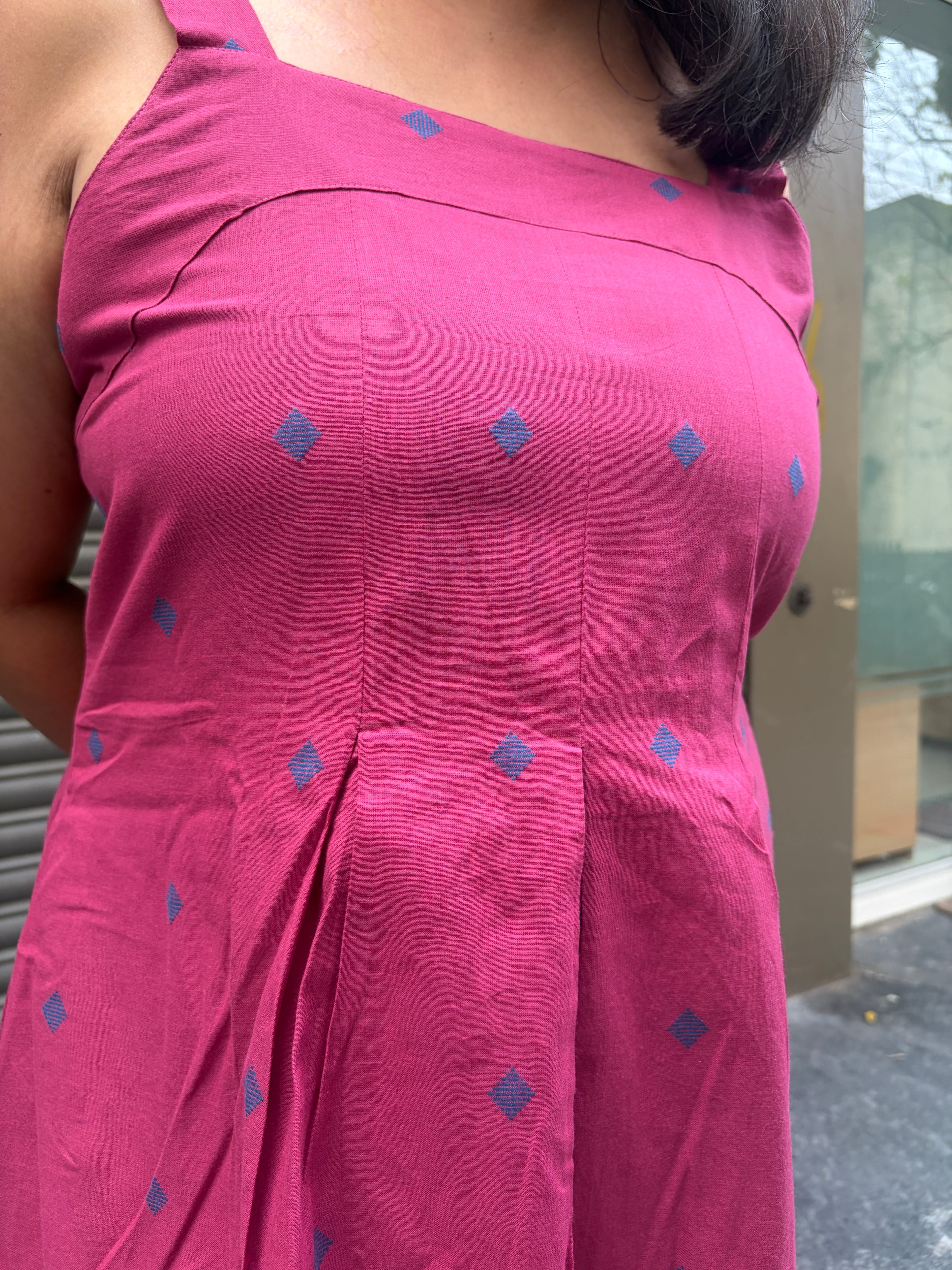 Woman's Casual Dress - Pink