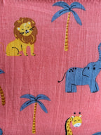 Cotton Backpack - Peach