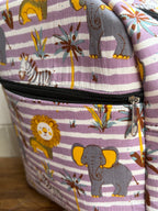 Cotton Backpack - Purple