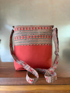 Cotton Basket Sling - Red