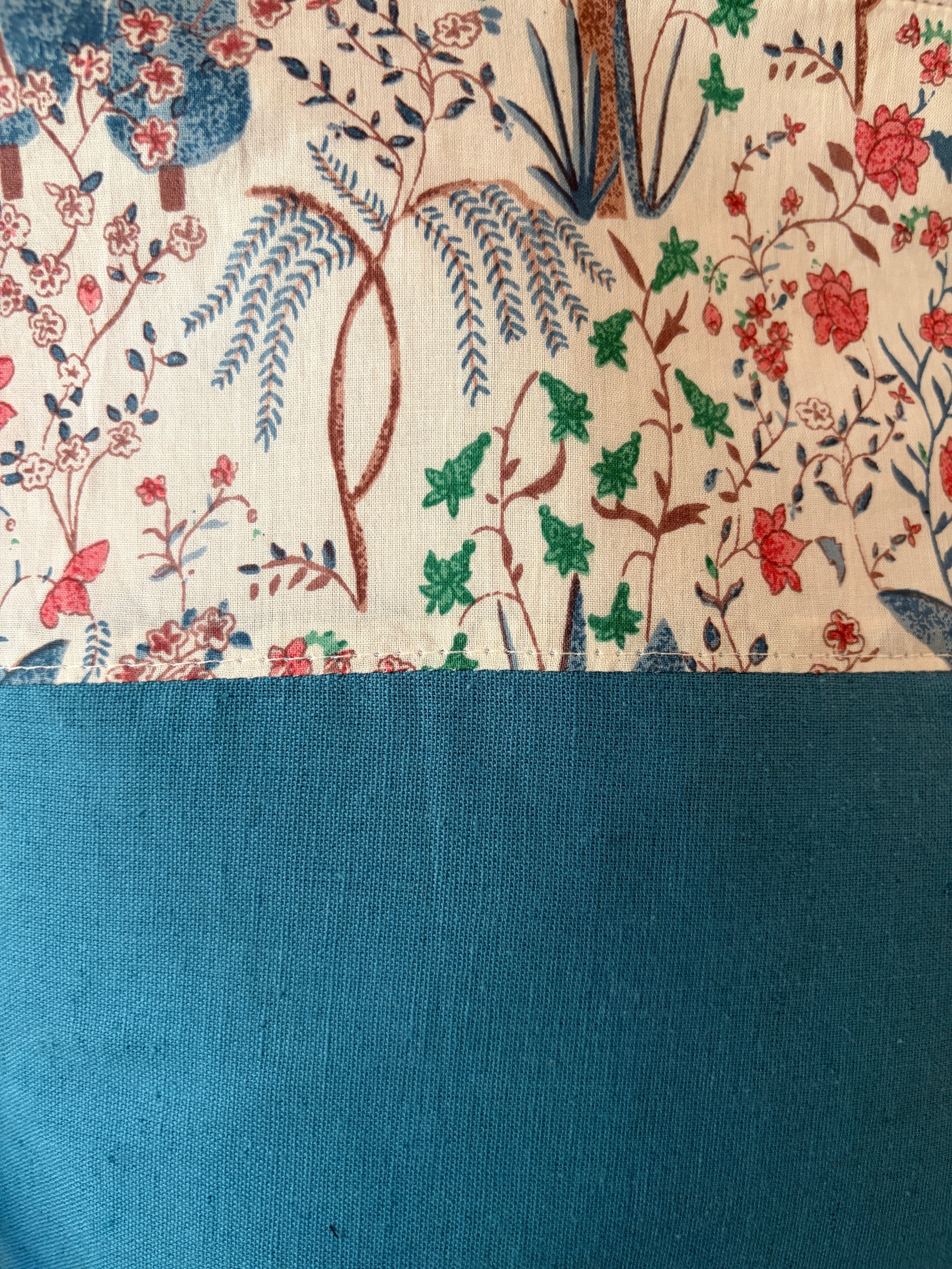 Cotton Basket Sling - Sky Blue