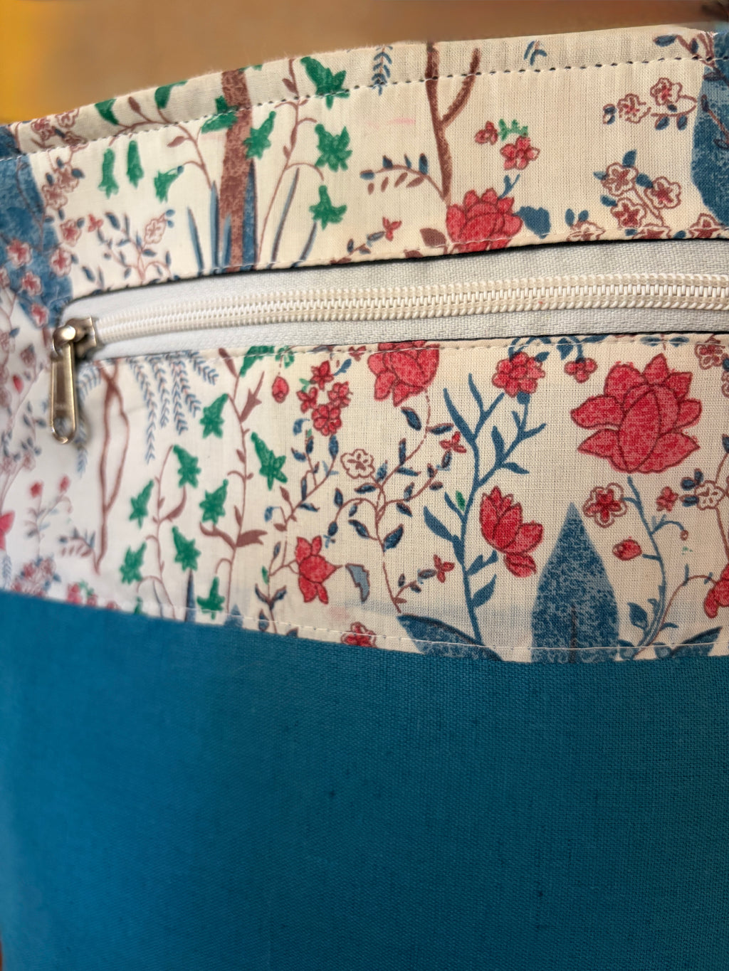 Cotton Basket Sling - Sky Blue