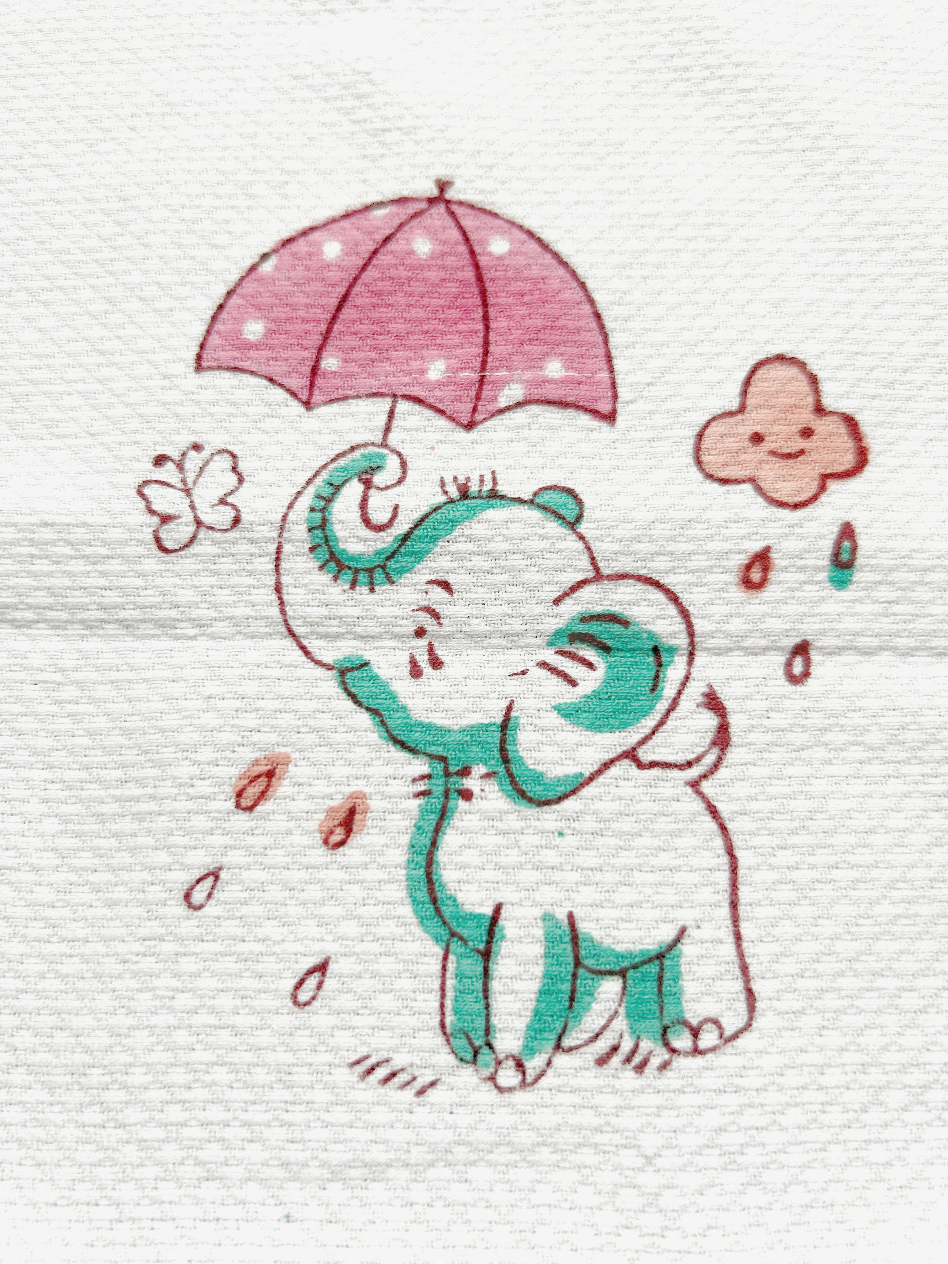 Waffle Kids Bath Towel