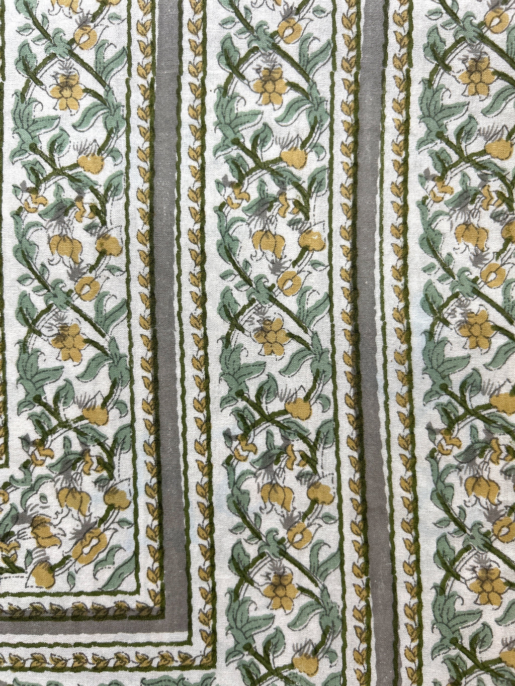 Baagh Double Bedsheet - Green