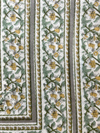 Baagh Double Bedsheet - Green