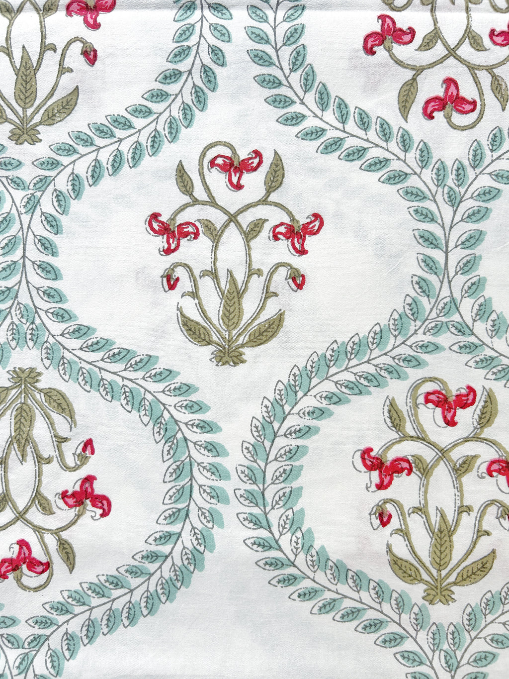 Baagh Double Bedsheet - Green