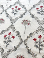 Baagh Double Bedsheet - Grey