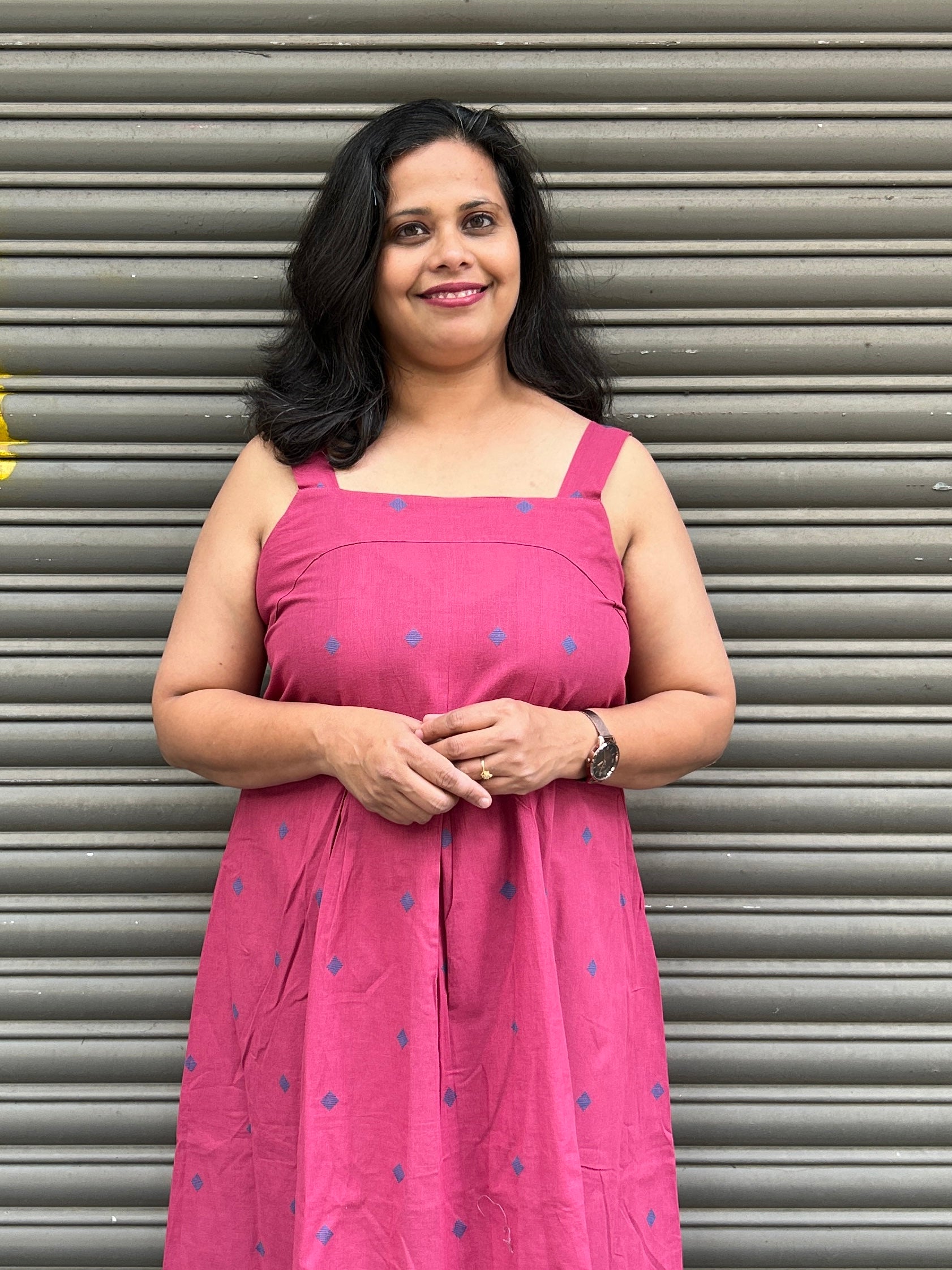 Woman's Casual Dress - Pink