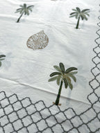Baagh Superking Bedsheet - Green