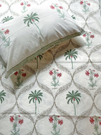 Baagh Double Bedsheet - Grey