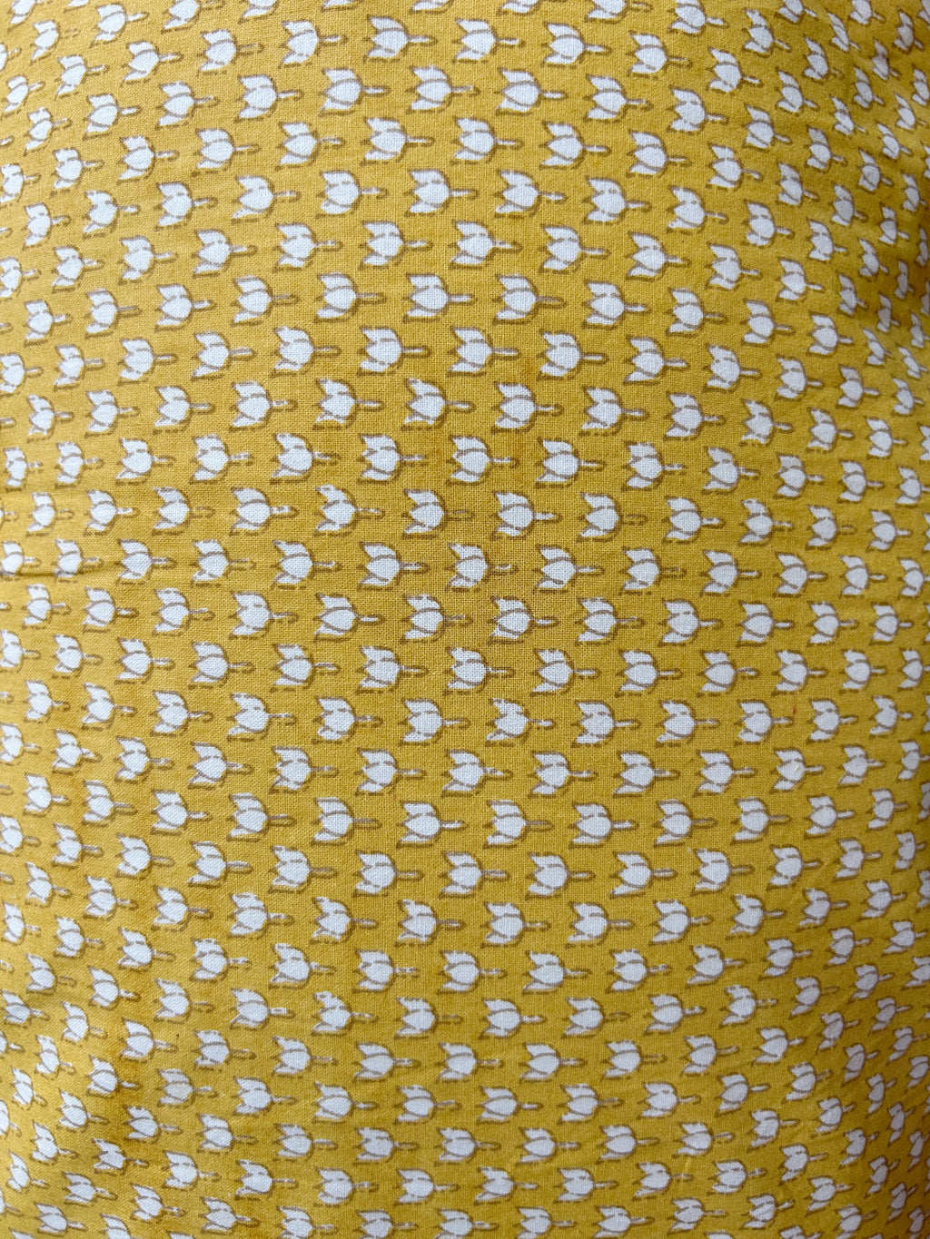 Baagh Double Bedsheet - Yellow