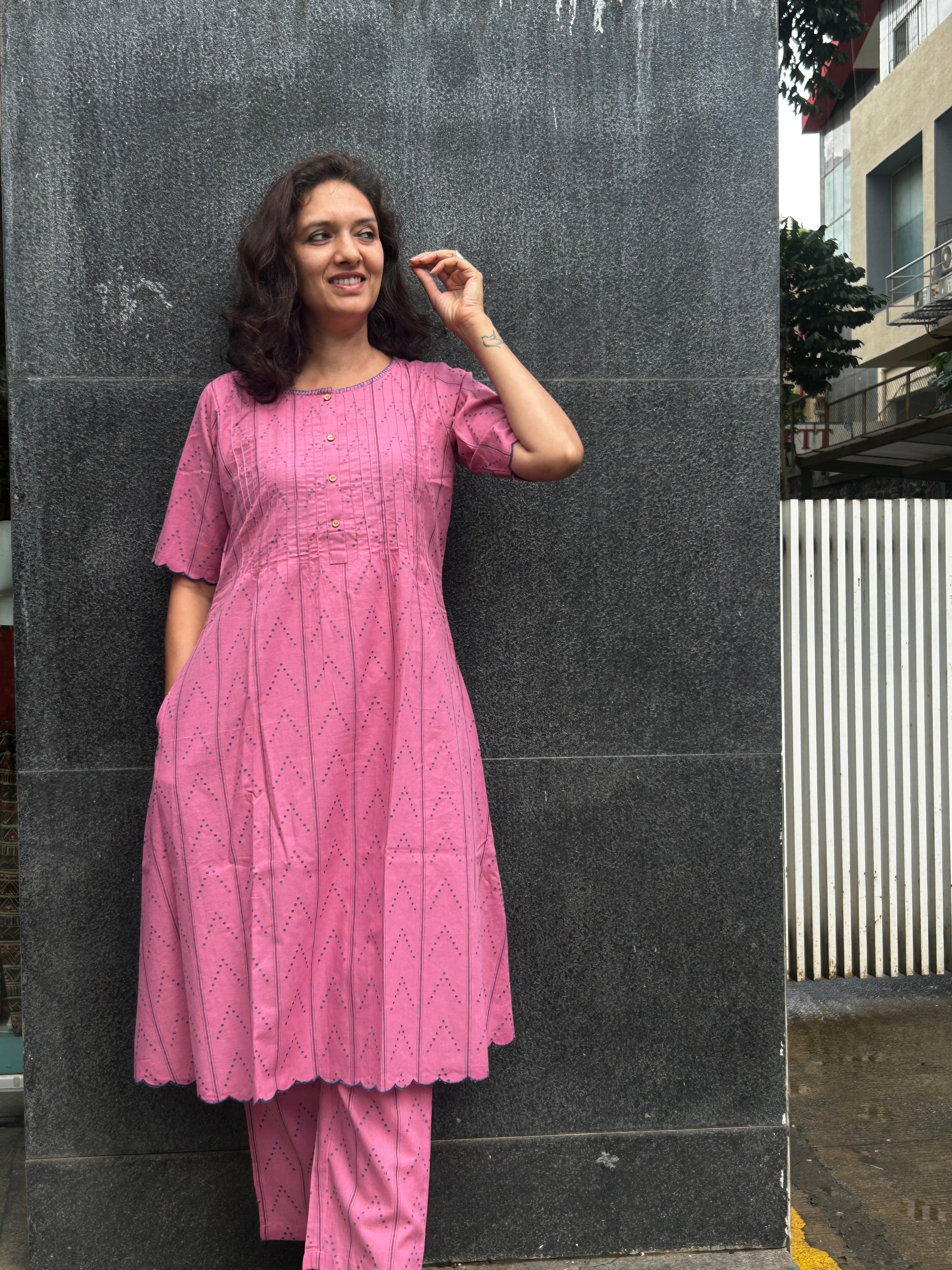 Woman's Co-Ord Set - Pink