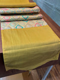 Brocade Falling Table Runner - Golden