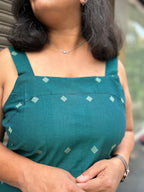 Woman's Casual Dress - Teal