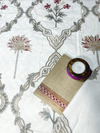 Sanganeri Single Dohar - Grey