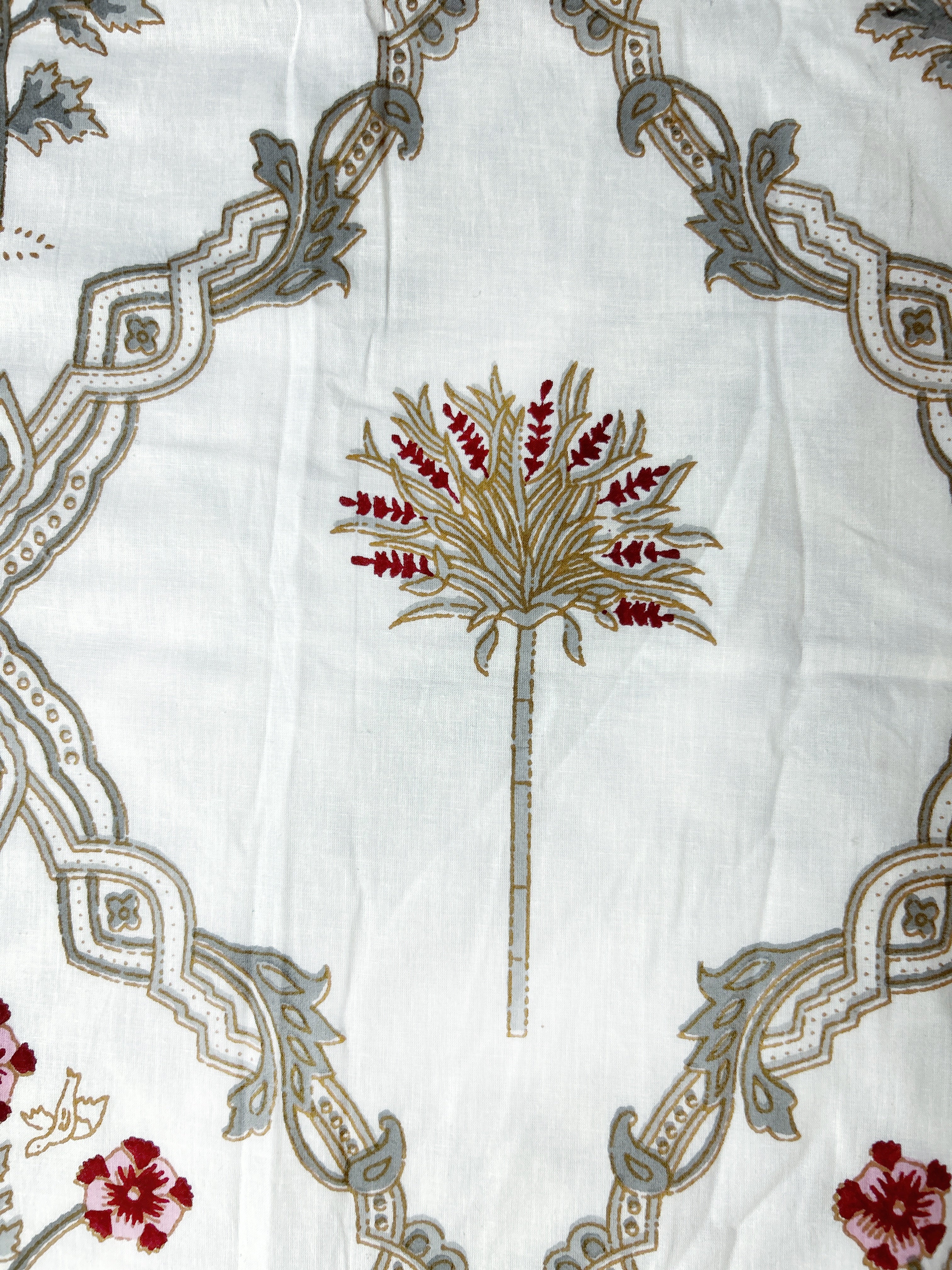 Sanganeri Single Dohar - Grey